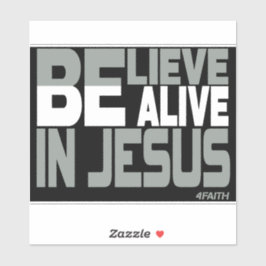 Believe in Jesus シール