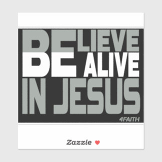 Believe in Jesus シール