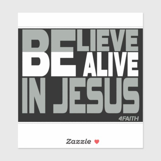 Believe in Jesus シール (シート)