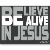 Believe in Jesus シール (正面)