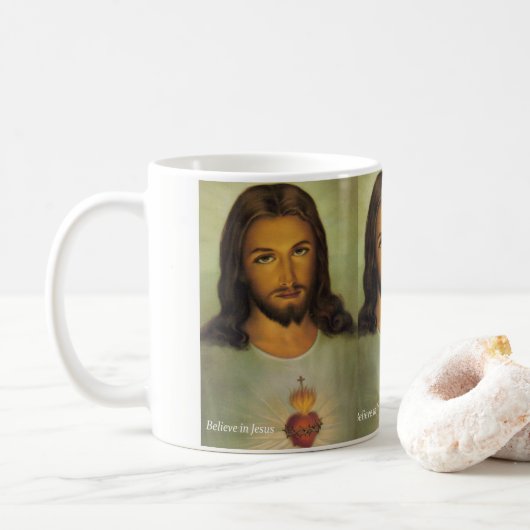 Believe+in+Jesus+Mug コーヒーマグカップ (ドーナツ)