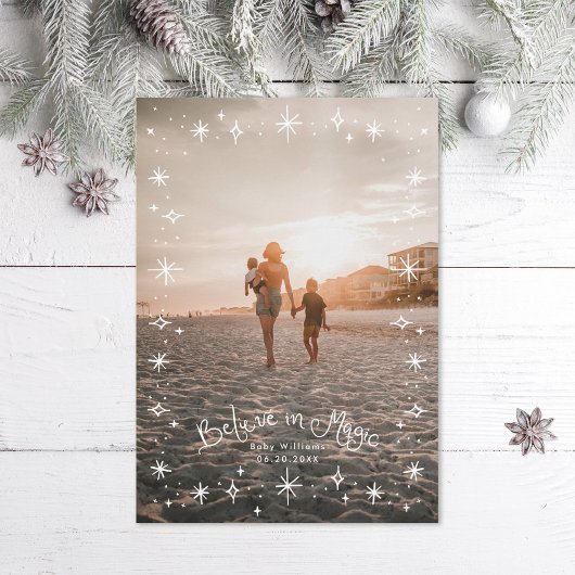 Believe in Magic Family Photo シーズンカード