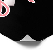 Believe In Magic Inspirational Quote ポスター (角)