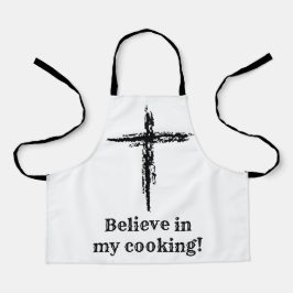 Believe in my cooking エプロン