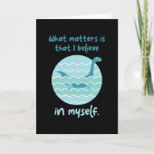 Believe In Myself Loch Ness Nessy カード (正面)