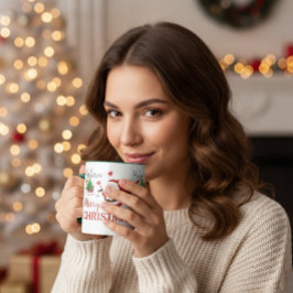 Believe in Santa Merry Christmas Combo マグカップ