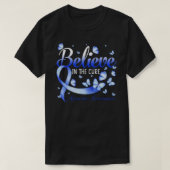 Believe In The Cure Apraxia Awareness Butterfly Tシャツ (デザイン正面)