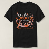 Believe In The Cure COPD Awareness Butterfly Tシャツ (デザイン正面)