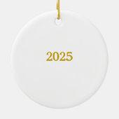 Believe In The Holiday Magic  セラミックオーナメント (裏面)