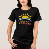 Believe in the Impossible / Possible Tee トライブレンドＴシャツ (正面)