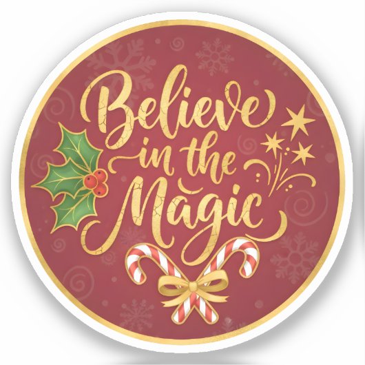 Believe in the Magic シール (正面)