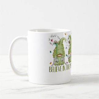 Believe In The Magic Gnome For Women Dandelion But コーヒーマグカップ