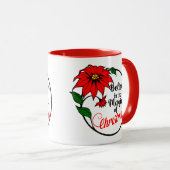 “Believe in the Magic of Christmas” mug マグカップ (正面右)