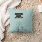 Believe in Wishes Dandelions クッション (ブランケット)