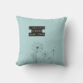 Believe in Wishes Dandelions クッション (正面)