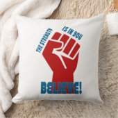 Believe in Workers Power Union Design クッション (ブランケット)