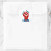 Believe in Workers Power Union Design スクエアシール (バッグ)