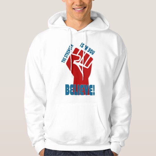 Believe in Workers Power Union Design パーカ (正面)