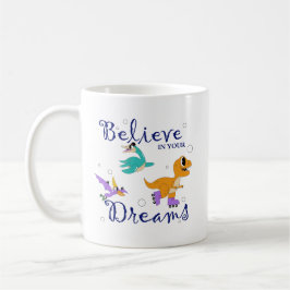 Believe in Your Dreams – Dino Adventure Mug コーヒーマグカップ
