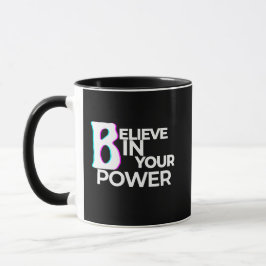 Believe in Your Power Confidence Motivation マグカップ
