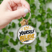 Believe in yourself キーホルダー (手)