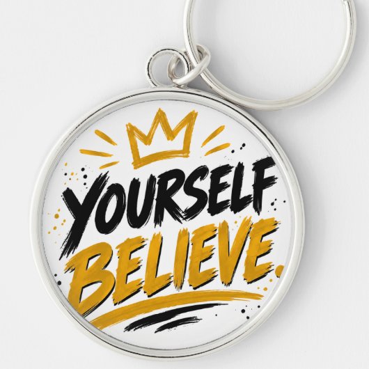 Believe in yourself キーホルダー (正面)