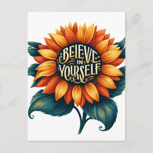 Believe in yourself ポストカード (正面)