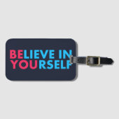 Believe in yourself ラゲッジタグ (正面横)