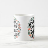 Believe in Yourself 3 コーヒーマグカップ (中央)