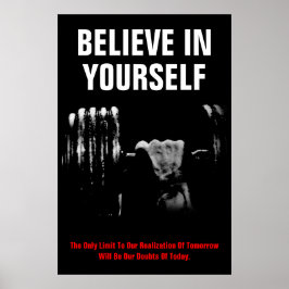 Believe In Yourself Bodybuilding Training ポスター