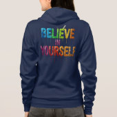 Believe in Yourself – Eagle & Meerkat Hoodie パーカ (裏面)