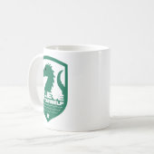 Believe In Yourself Funny Motivational Loch Ness M コーヒーマグカップ (正面左)