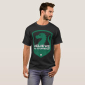 Believe In Yourself Funny Motivational Loch Ness M Tシャツ (正面フル)