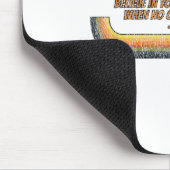 Believe In Yourself Funny Sasquatch Bigfoot  マウスパッド (コーナー)