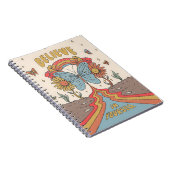 Believe in Yourself Inspirational Butterfly  ノートブック (右側)