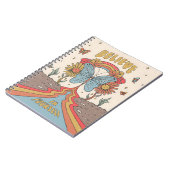 Believe in Yourself Inspirational Butterfly  ノートブック (左側)