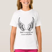 Believe In Yourself Motivational  Tシャツ (正面)