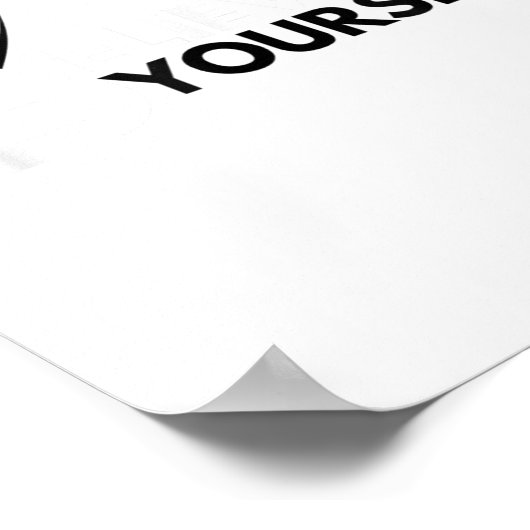 Believe In Yourself Sitive Message Motivational Me ポスター (角)