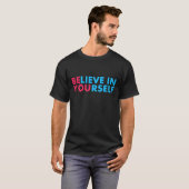 Believe in yourself tシャツ (正面フル)