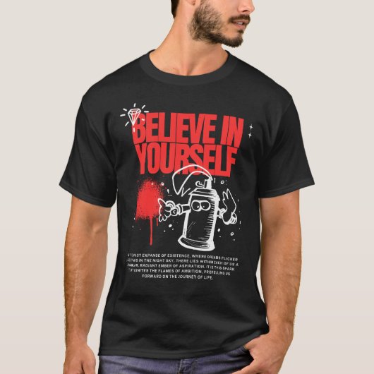 believe in yourself T-Shirt Tシャツ (正面)