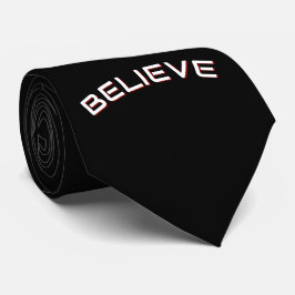 ‘Believe’ Inspirational Quote  ネクタイ