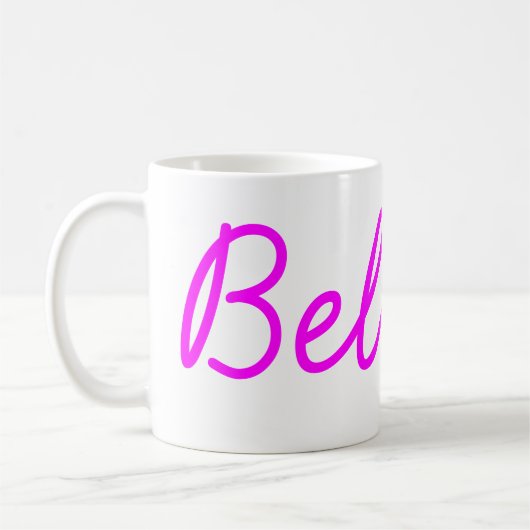 Believe Magenta Script マグ (左)