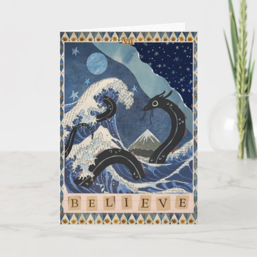 "Believe" Magical Tarot Card カード (正面)