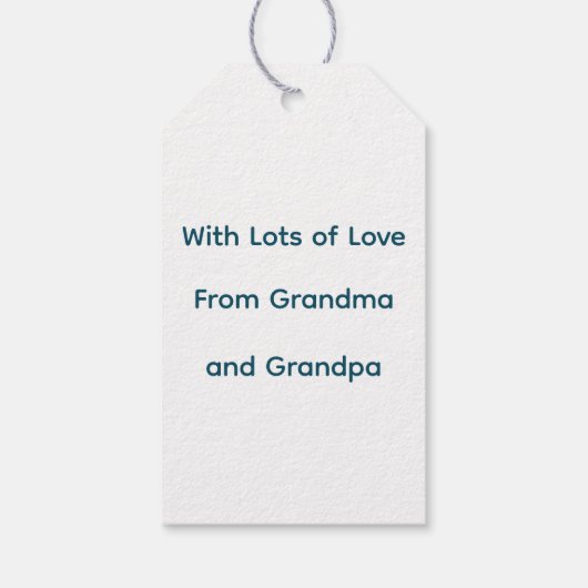 Believe nativity  ギフトタグ (裏面)