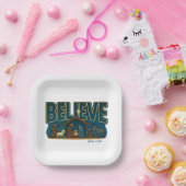 Believe Nativity ペーパープレート (パーティー)