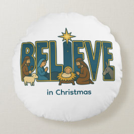 Believe nativity  ラウンドクッション