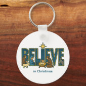 Believe nativity Ornament キーホルダー (正面)