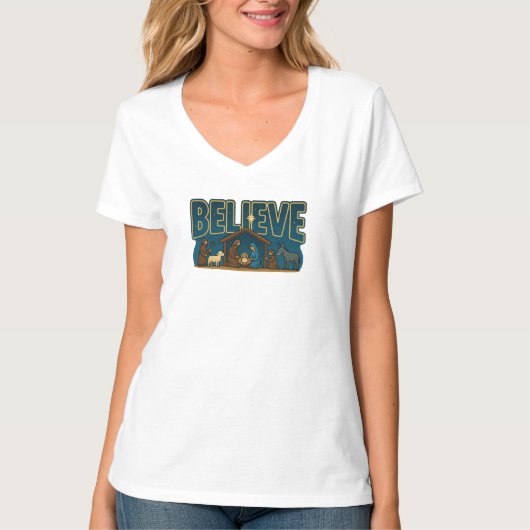Believe Nativity Tシャツ (正面)