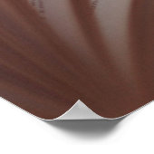 "Believe" Positive Quotation "Wall art & Poster" ポスター (角)