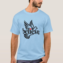 Believe taube  tシャツ